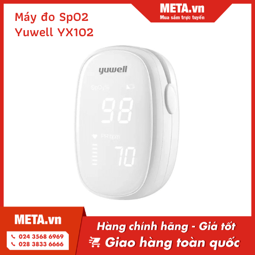 Máy đo nồng độ oxy kẹp ngón tay Yuwell YX102