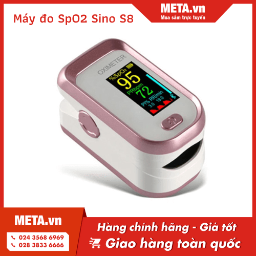 Máy đo nồng độ oxy trong máu SpO2 Sino S8