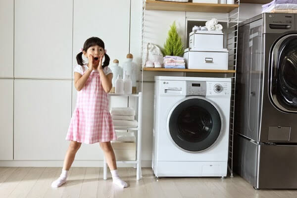 Bảng điều khiển bị vô hiệu hóa khiến máy giặt LG không bấm được nút start