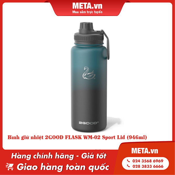 Bình giữ nhiệt nóng lạnh 2GOOD FLASK WM-02 Sport Lid