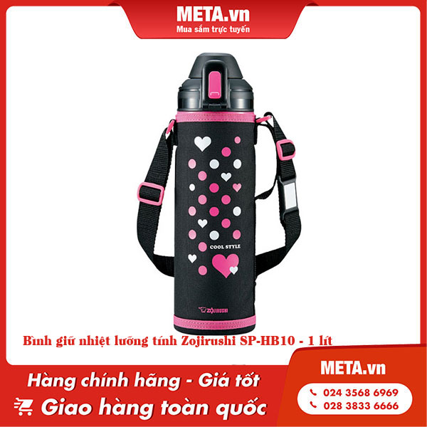 Bình giữ nhiệt cao cấp 1 lít lưỡng tính Zojirushi SP-HB10