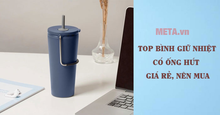 Bình giữ nhiệt có ống hút