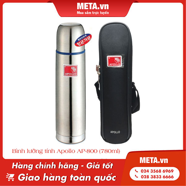 Bình giữ nhiệt Hàn Quốc lưỡng tính Apollo AP-800