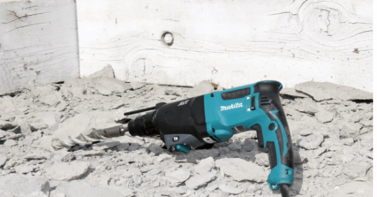 Máy khoan Makita có thể khoan, đục bê tông