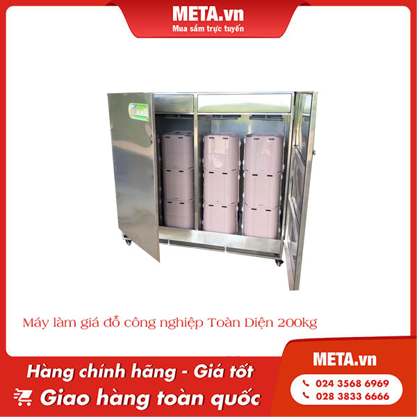 Máy làm giá đỗ công nghiệp Toàn Diện 200kg