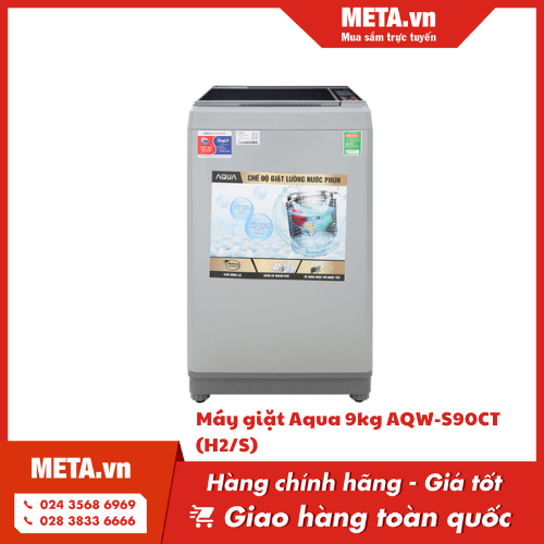 Máy giặt Aqua 9kg AQW-S90CT (H2/S)