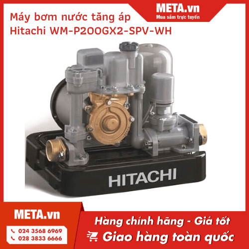 Máy bơm nước tăng áp Hitachi WM-P200GX2-SPV
