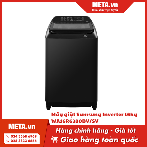Máy giặt Samsung Inverter 16kg WA16R6380BV/SV