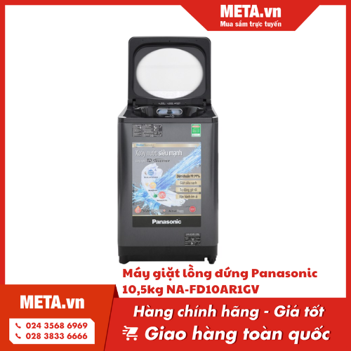 Máy giặt lồng đứng Panasonic 10,5kg NA-FD10AR1GV