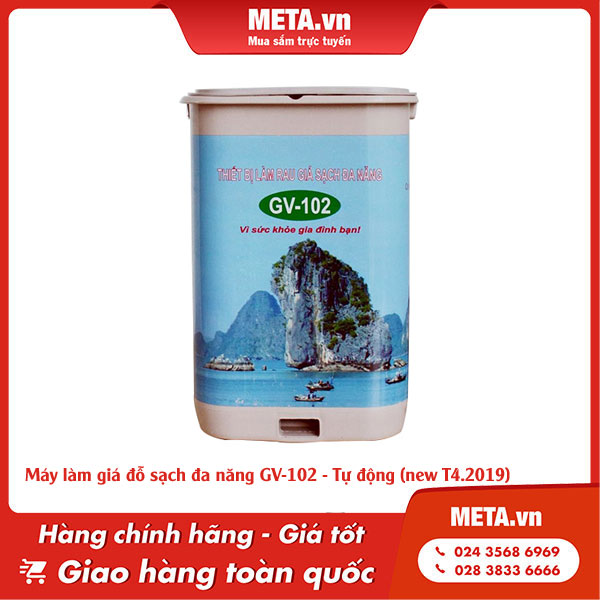 máy làm giá đỗ sạch đa năng GV-102 (new T4.2019)