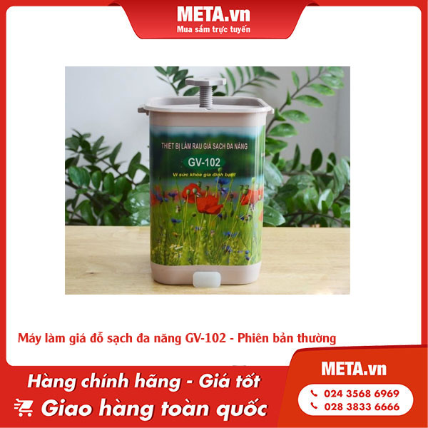  máy làm giá đỗ sạch đa năng GV-102 - Phiên bản thường