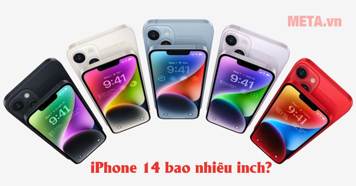iPhone 14 bao nhiêu inch