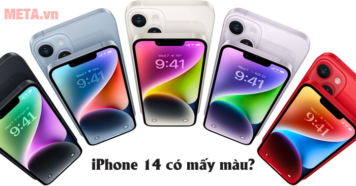 iPhone 14 có mấy màu