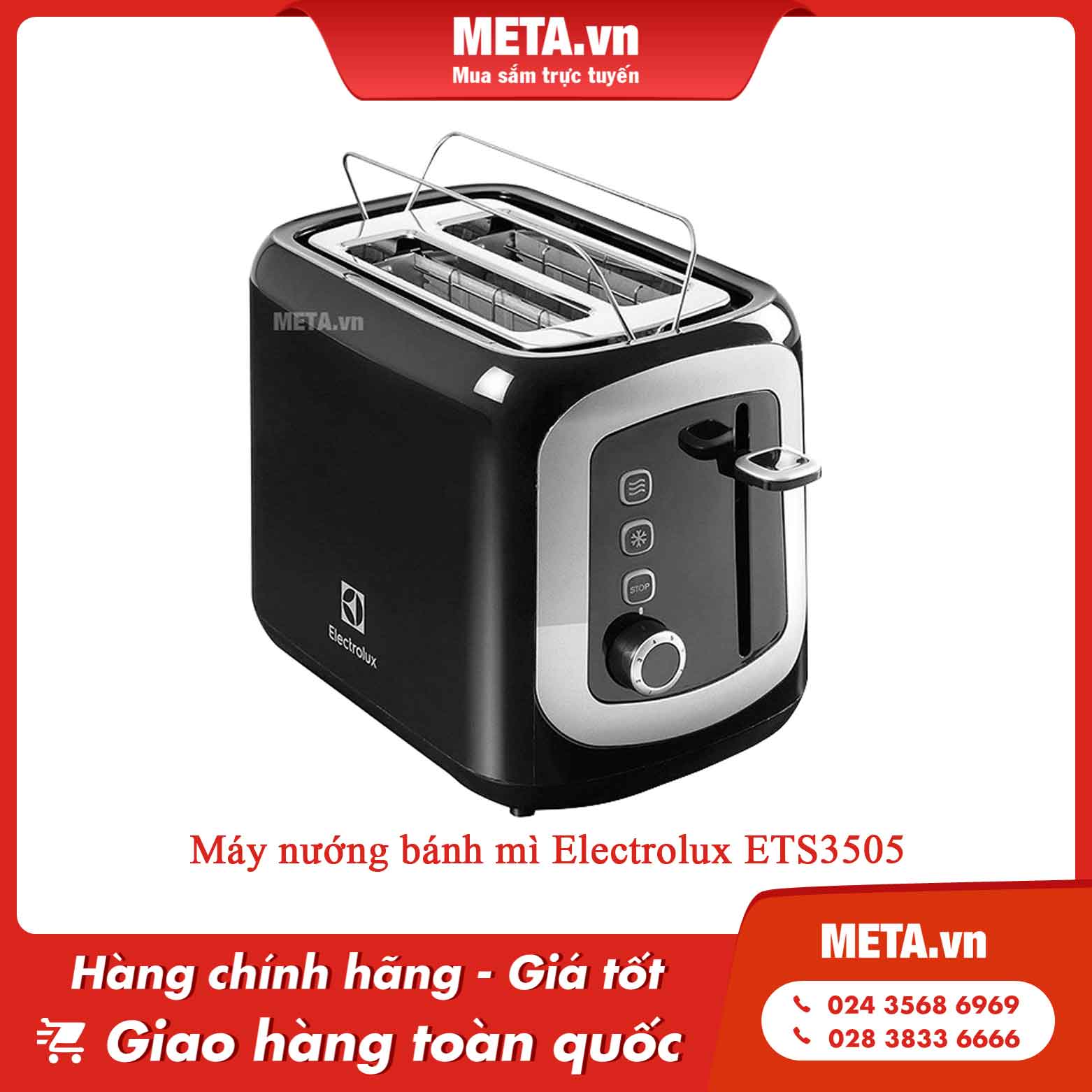 Máy nướng bánh mì Electrolux ETS3505