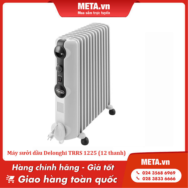 Máy sưởi dầu Delonghi TRRS 1225