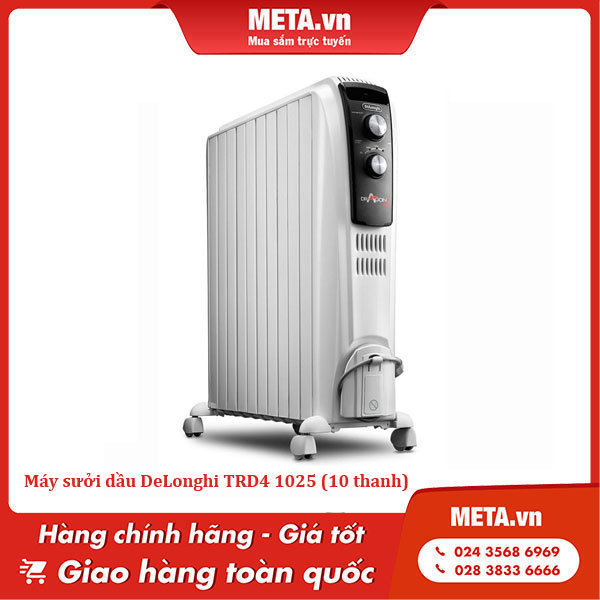 Máy sưởi dầu DeLonghi TRD4 1025