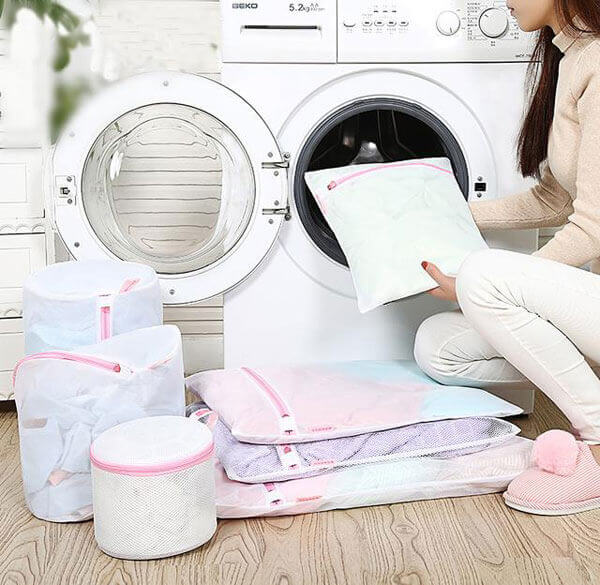 Cần lựa chọn kích thước túi lưới giặt quần áo phù hợp cho từng loại quần áo khác nhau
