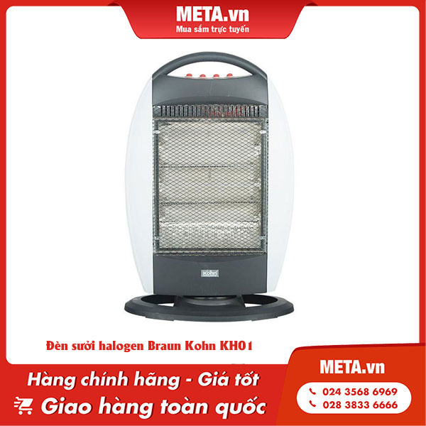 Đèn sưởi halogen Braun Kohn KH01