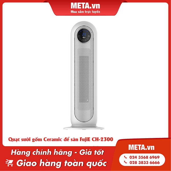 Quạt sưởi gốm Ceramic để sàn FujiE CH-2300