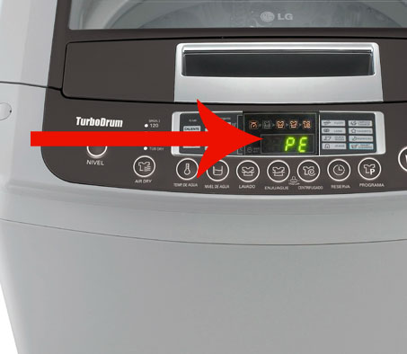 Các mã lỗi máy giặt LG phổ biến