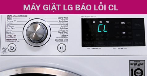 Một số lỗi máy giặt LG cửa trên thường gặp