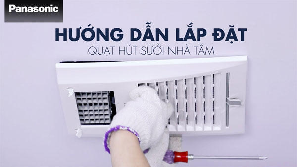 Quạt sưởi âm trần Panasonic