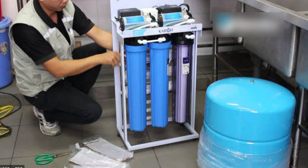 Máy lọc nước nóng lạnh không lạnh do block làm lạnh bị hỏng