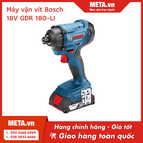 Máy vặn vít dùng pin Bosch 18V GDR 180-LI
