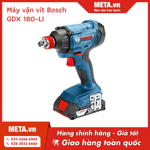Máy siết ốc vít dùng pin Bosch GDX 180-LI