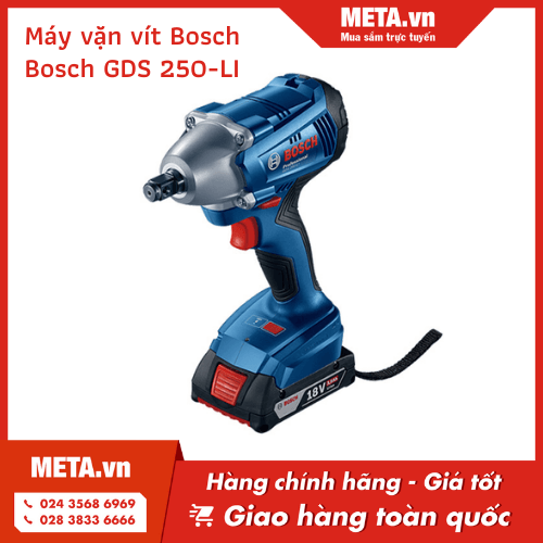 Máy vặn vít động lực pin Bosch GDS 250-LI