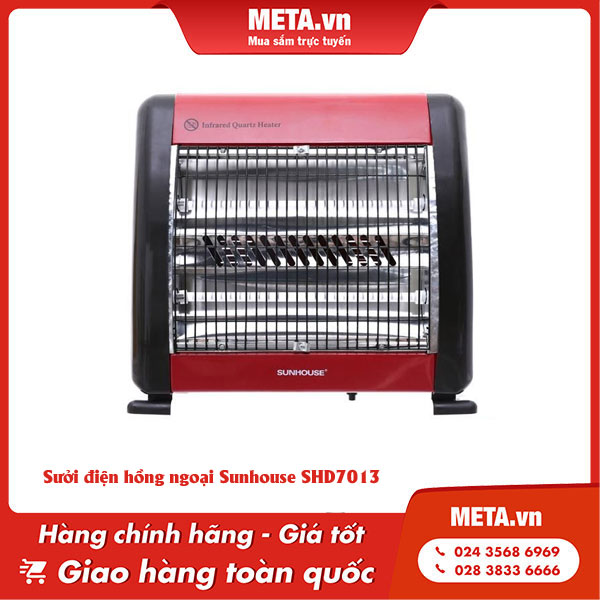 Đèn sưởi để bàn hồng ngoại Sunhouse SHD7013