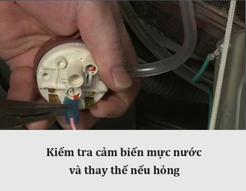 Cách sửa lỗi E8 máy giặt AQUA