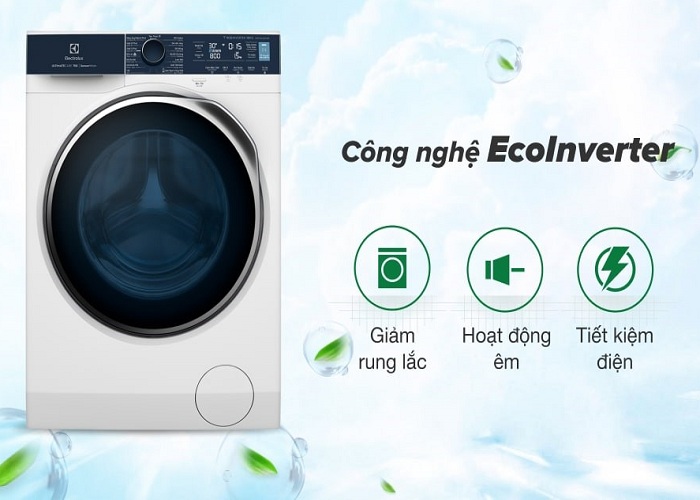 Công nghệ EcoInverter trên máy giặt Electrolux