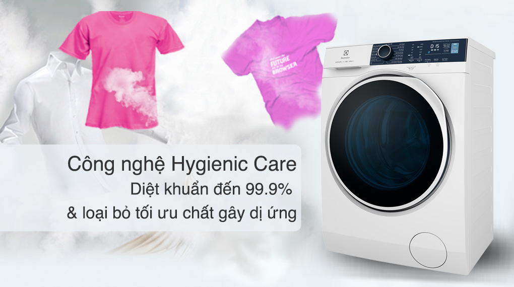 Công nghệ Hygienic Care là một công nghệ nổi bật của máy giặt Electrolux