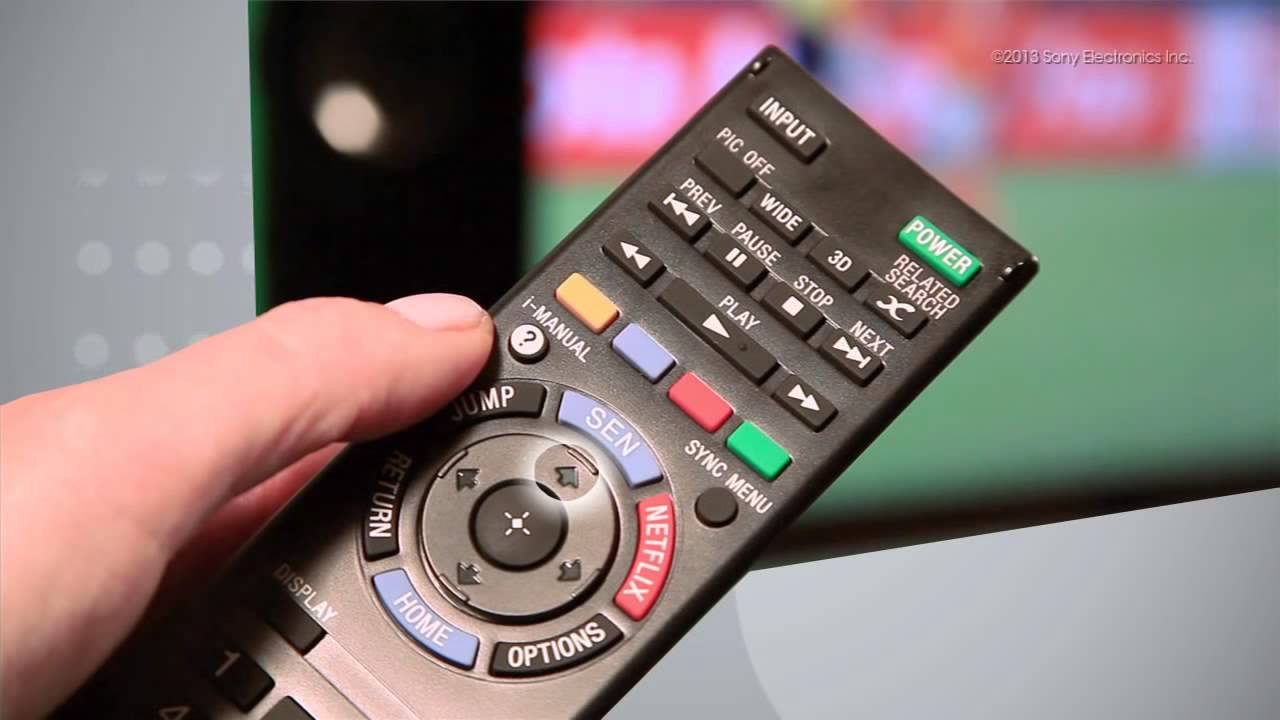 Lưu ý khi reset tivi Sony