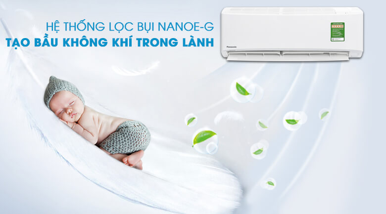Công nghệ lọc bụi Nanoe-G trên điều hòa Panasonic