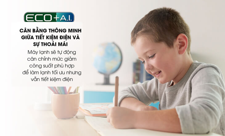 Trí thông minh nhân tạo AI kết hợp chế độ ECO
