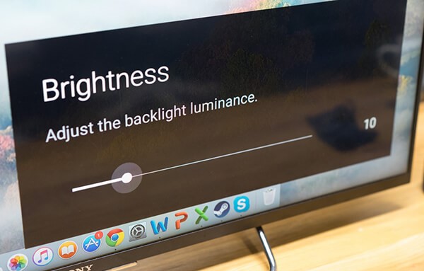Cách giảm độ sáng màn hình tivi Sony