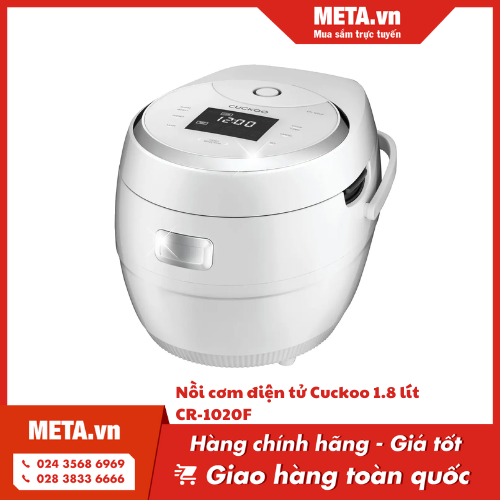 Nồi cơm điện tử Cuckoo 1.8 lít CR-1020F