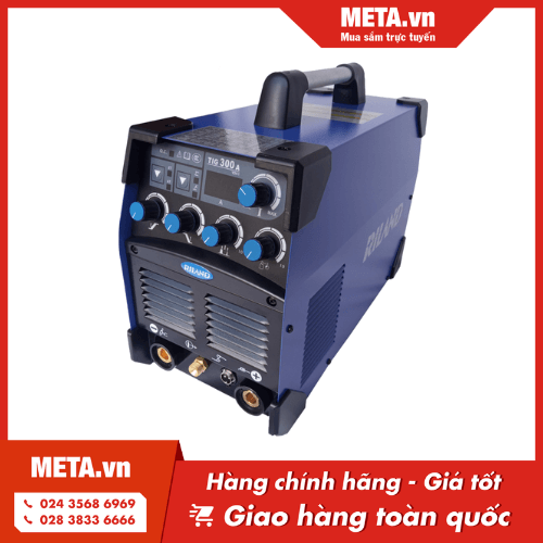 Máy hàn TIG Riland TIG 300A sử dụng que hàn tối đa đến 5mm