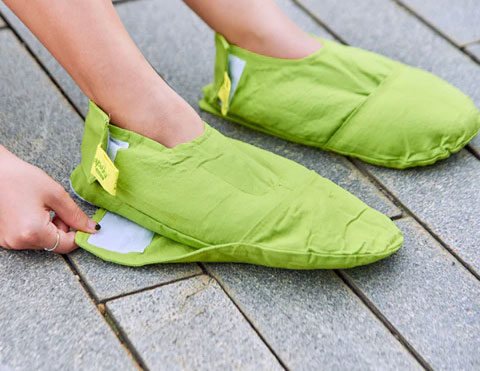 Túi chườm thảo dược Hapaku có thiết kế khá đa dạng