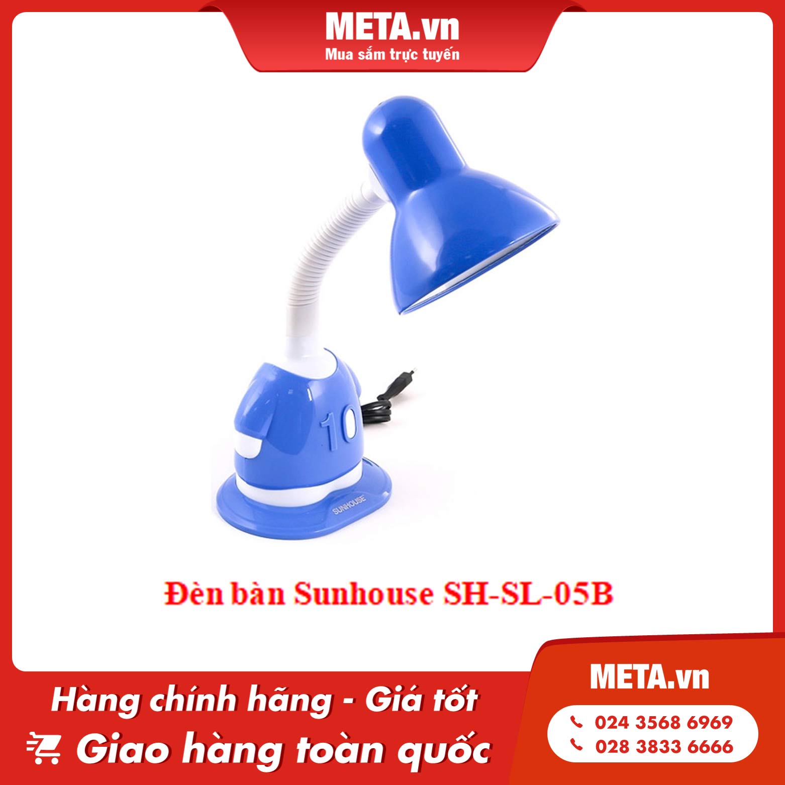 Đèn bàn Sunhouse SH-SL-05B