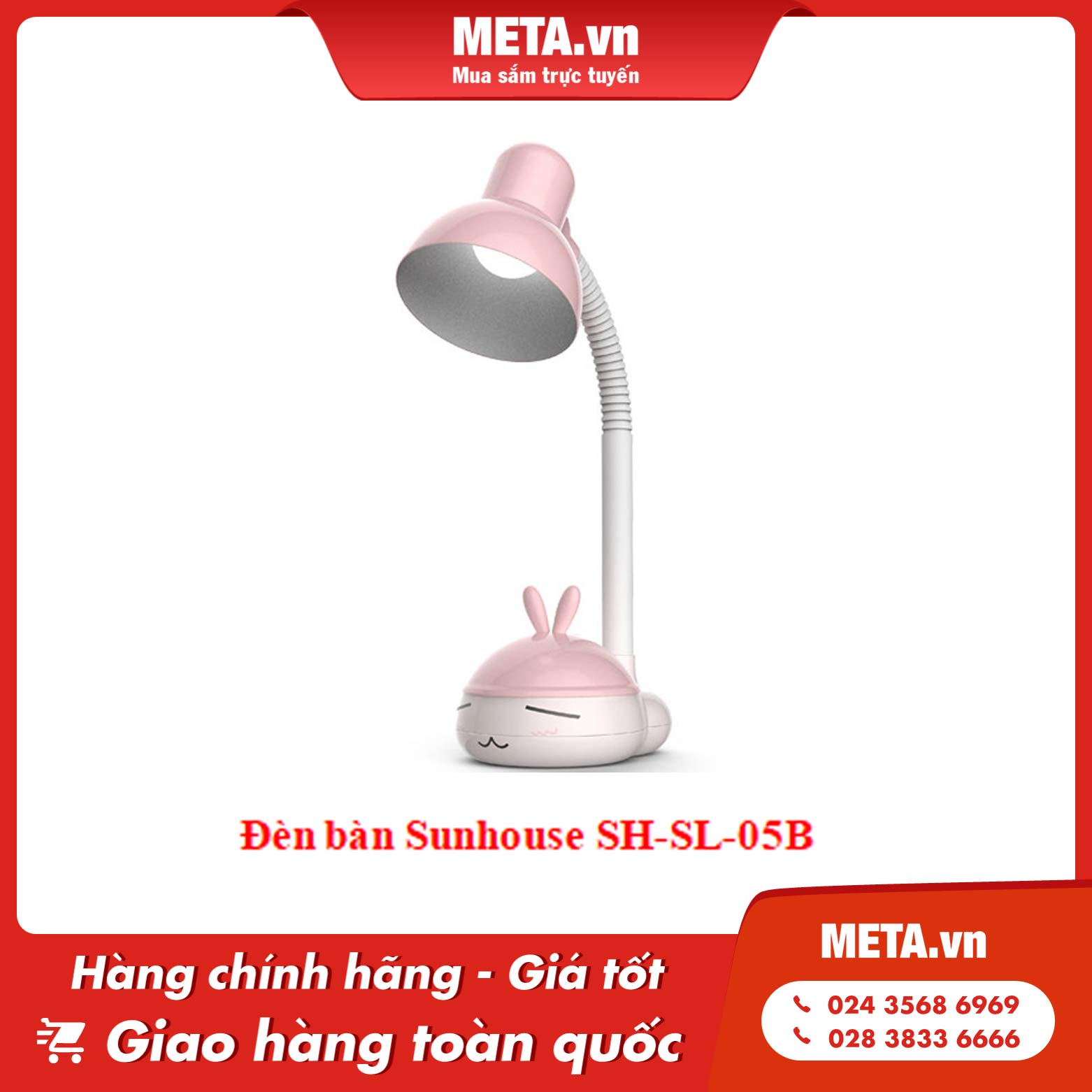 Đèn bàn Sunhouse SHE-16LED-A6