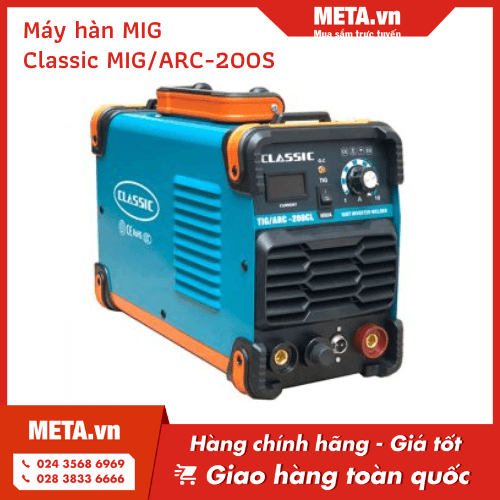 Máy hàn MIG không dùng khí Classic MIG/ARC-200S