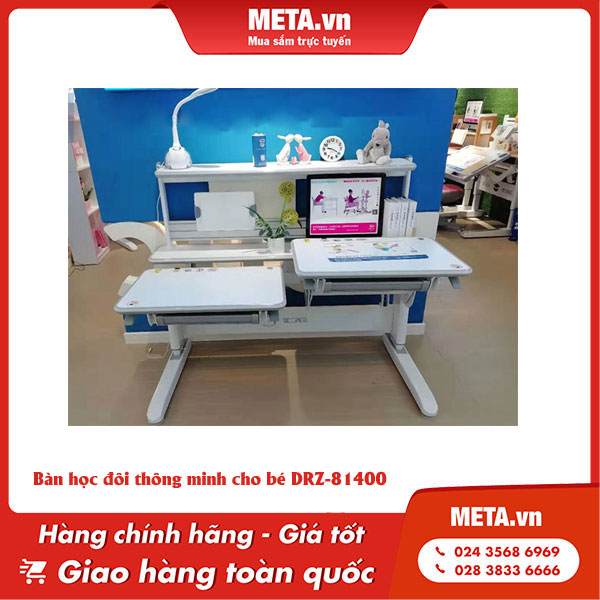 Bàn học đôi thông minh cho bé DRZ-81400