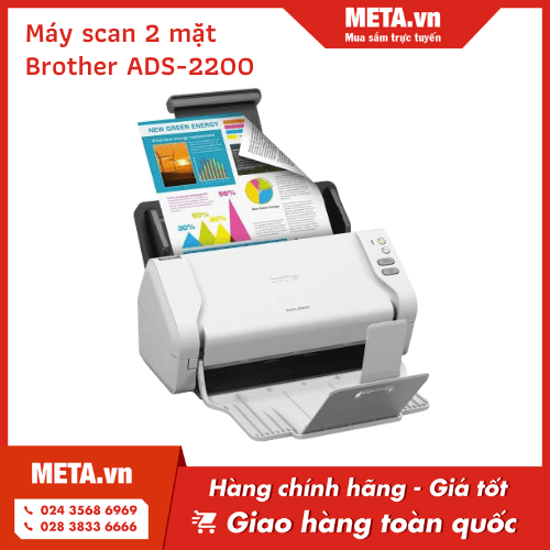 Máy scan 2 mặt Brother ADS-2200