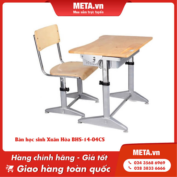 Bàn học đơn giản cho bé - Xuân Hòa BHS-14-04CS