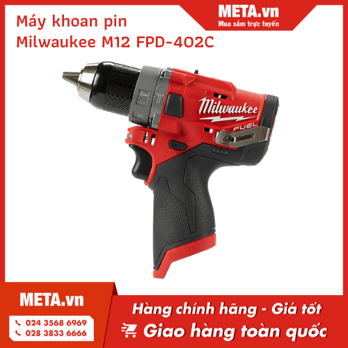 Máy khoan pin Milwaukee M12 FPD-402C