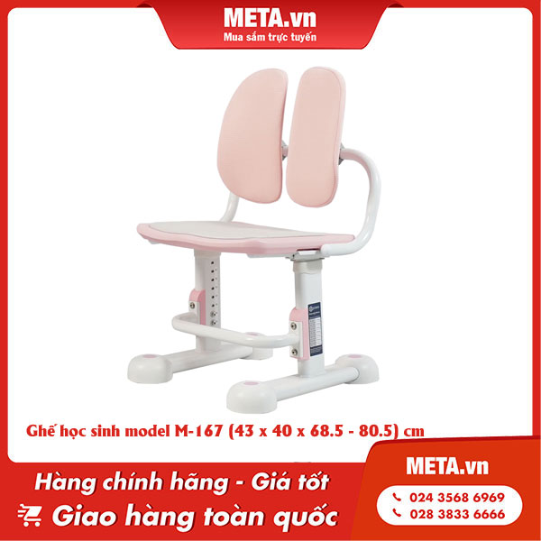Ghế điều chỉnh độ cao cho học sinh model M-167