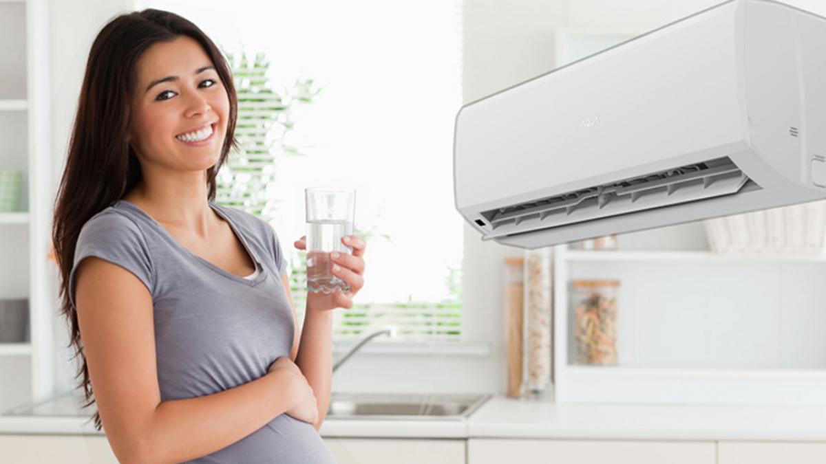 Bà bầu có nên nằm điều hòa không?